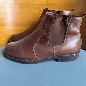 GIORGIO BRUTINI Chelsea Boots Size 8.5 Mens Brown Comfort Classics